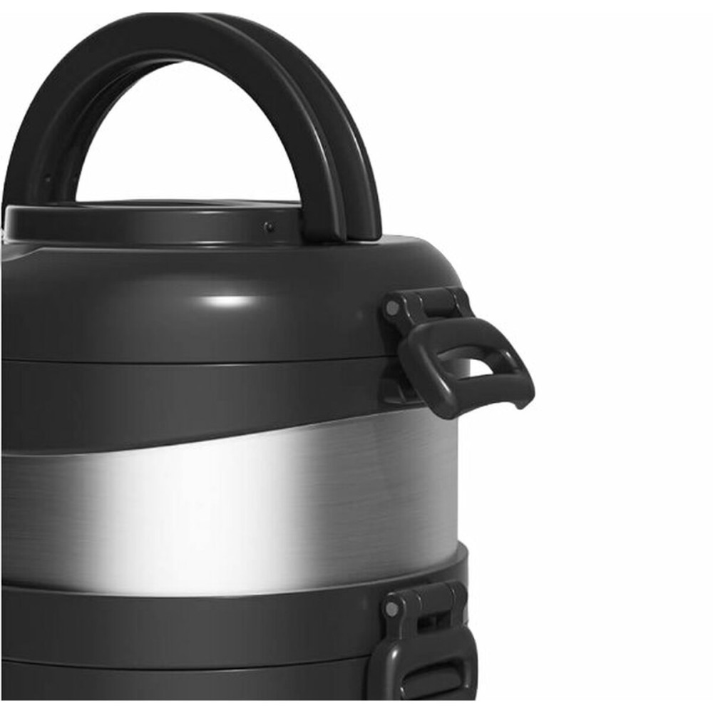 Thermosflasche Feel Maestro MR-1635 Schwarz Edelstahl 1,2 L