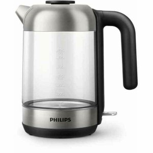 Wasserkocher Philips HD9339/80 Schwarz Grau 2200 W 1,7 L Edelstahl Stahl