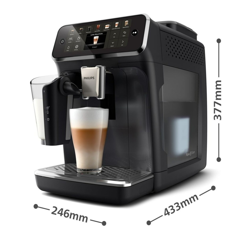 Superautomatic Coffee Maker Philips EP4441/50 Black 230 W 15 bar 275 g 1,8 L