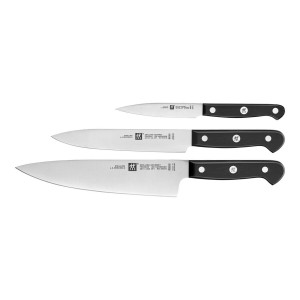 Messerset Zwilling 36130-003-0 Schwarz Stahl Kunststoff Geschmiedeter Stahl (3 Stück)
