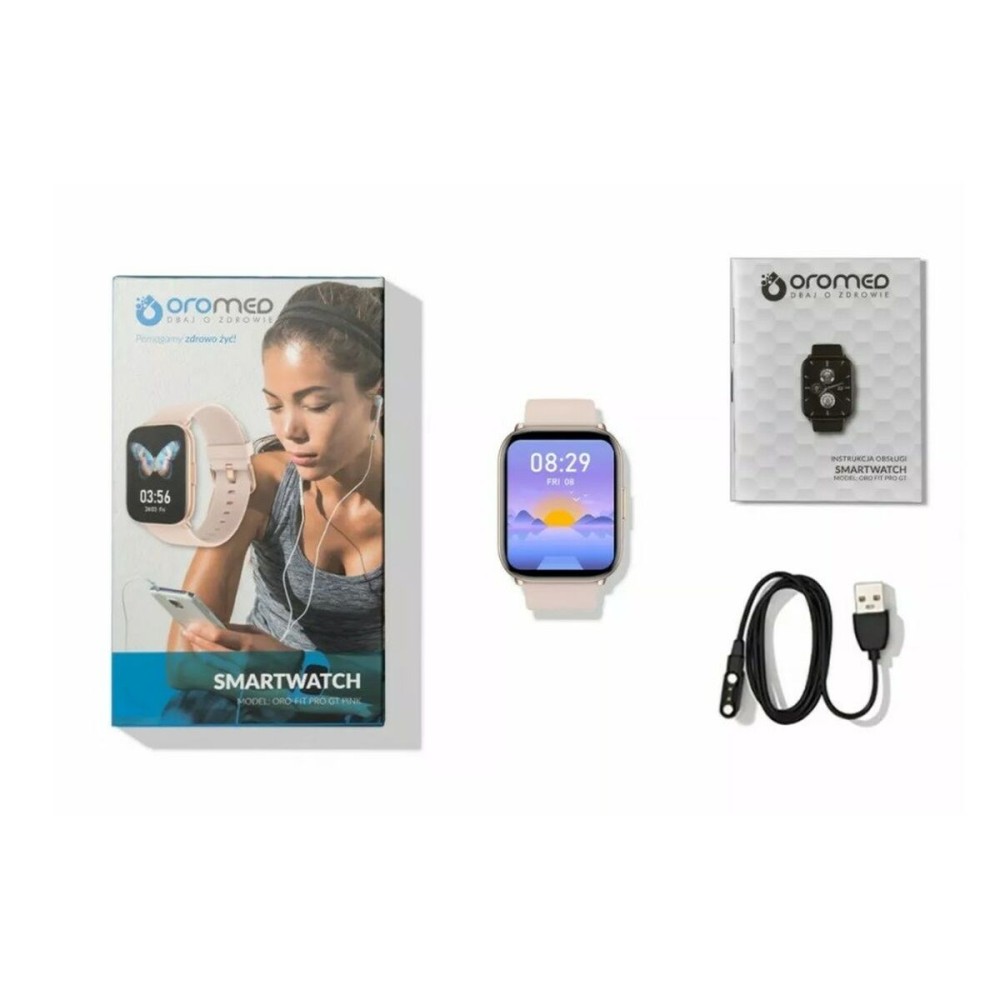 Smartwatch Oromed FIT PRO GT Rosa Ja 1,78"