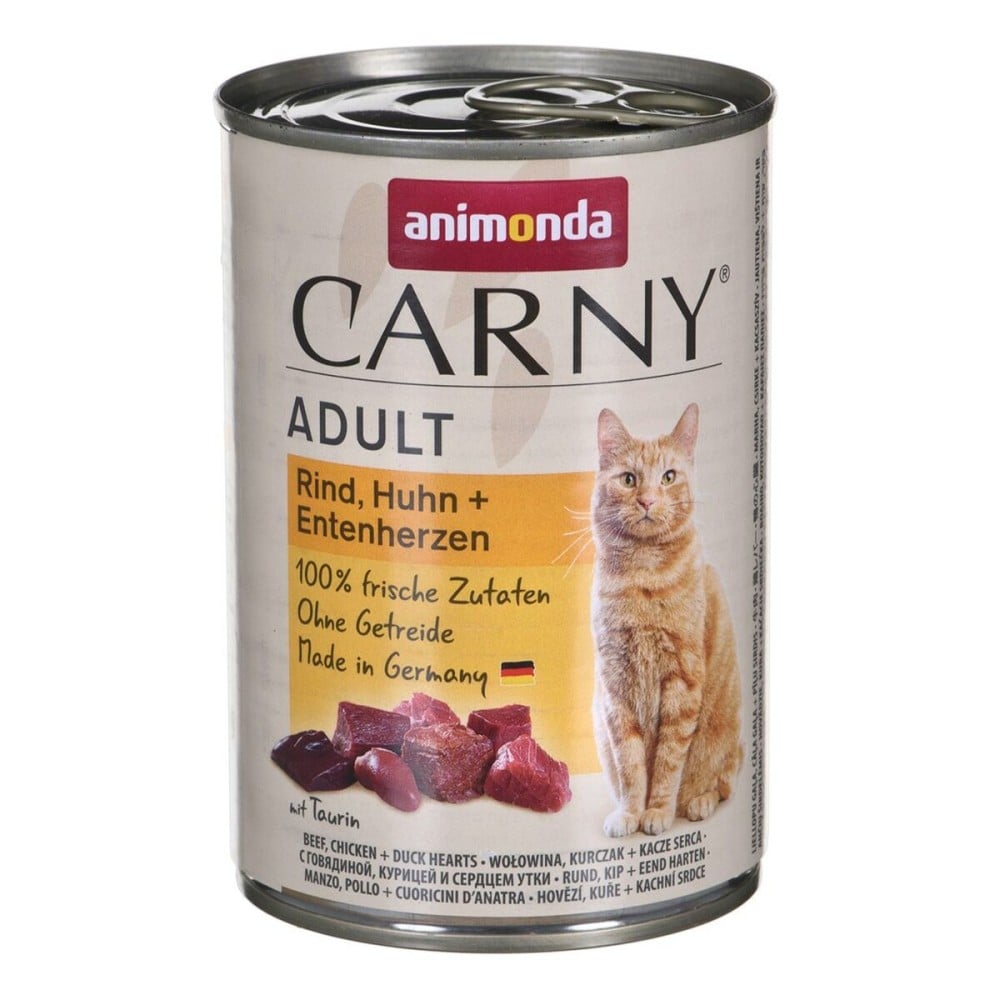 Aliments pour chat Animonda Poulet Veau Canard 400 g