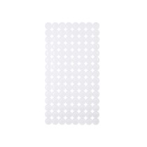 Non-slip Shower Mat White PVC 68 x 1 x 36 cm (6 Units)