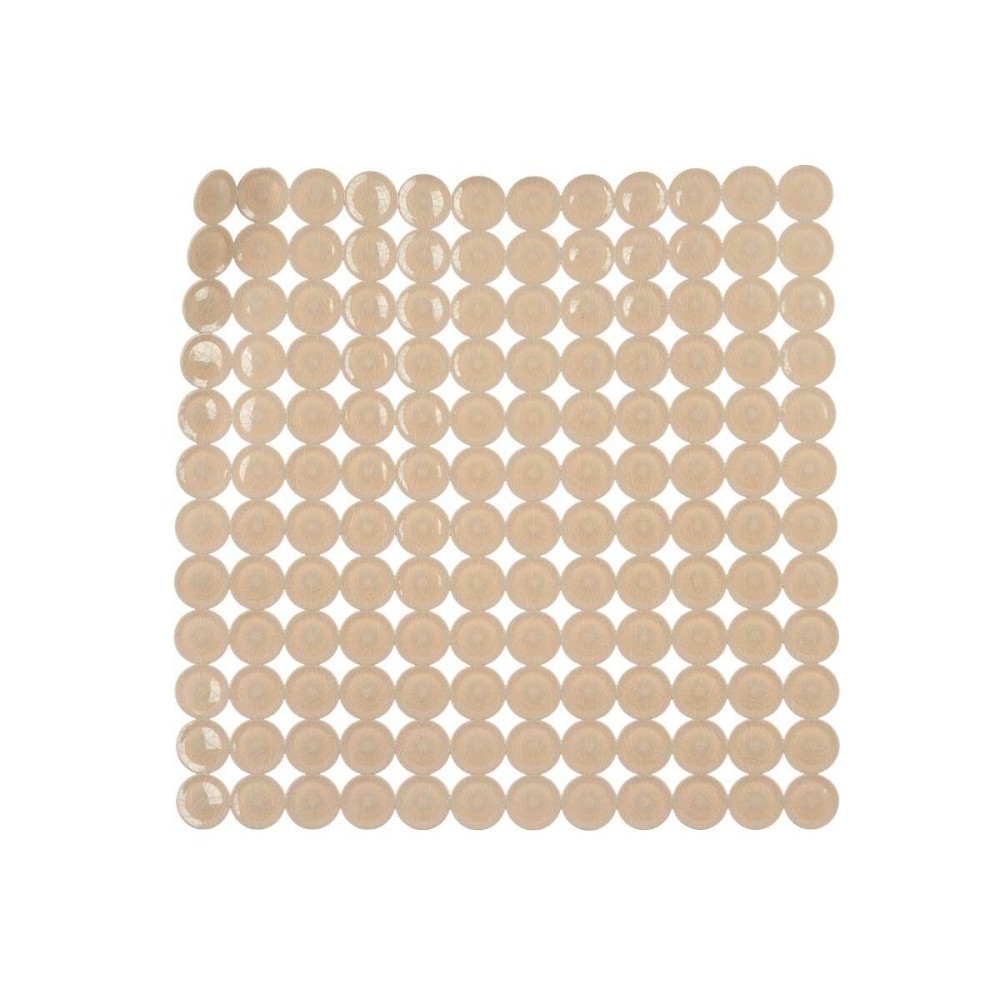 Rutschfeste Duschmatte Berilo 90980 Beige PVC 54 x 54 x 1 cm (6 Stück)