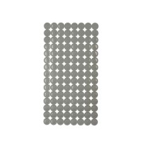 Tapis de Douche Antidérapant Gris PVC 68 x 36 x 1 cm (6 Unités)