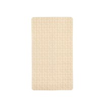 Rutschfeste Duschmatte Bilder Beige PVC 67,7 x 38,5 x 0,7 cm (6 Stück)