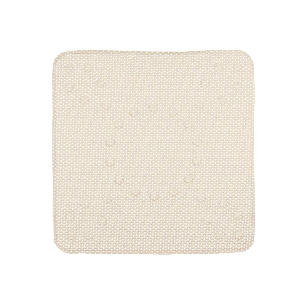 Non-slip Shower Mat Berilo BM814-5353 - 322 Beige PVC 53 x 52,5 x 1 cm (6 Units)