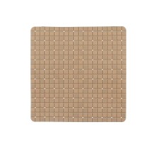 Rutschfeste Duschmatte Bilder Beige PVC 50,3 x 50,3 x 0,7 cm (6 Stück)