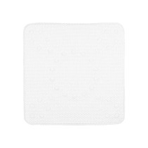 Non-slip Shower Mat Berilo BM814-5353 - 320 White PVC 53 x 52,5 x 1 cm (6 Units)