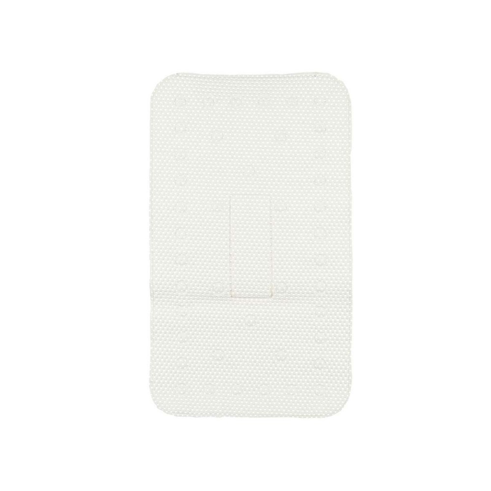 Non-slip Shower Mat Berilo BM814-4070 - 317 White PVC 69,3 x 40 x 1 cm (6 Units)