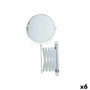 Magnifying Mirror Berilo B1613 - 345 Metal Extendable Ø 17 cm (6 Units)