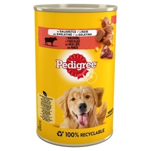 Wet food Pedigree Veal 400 g