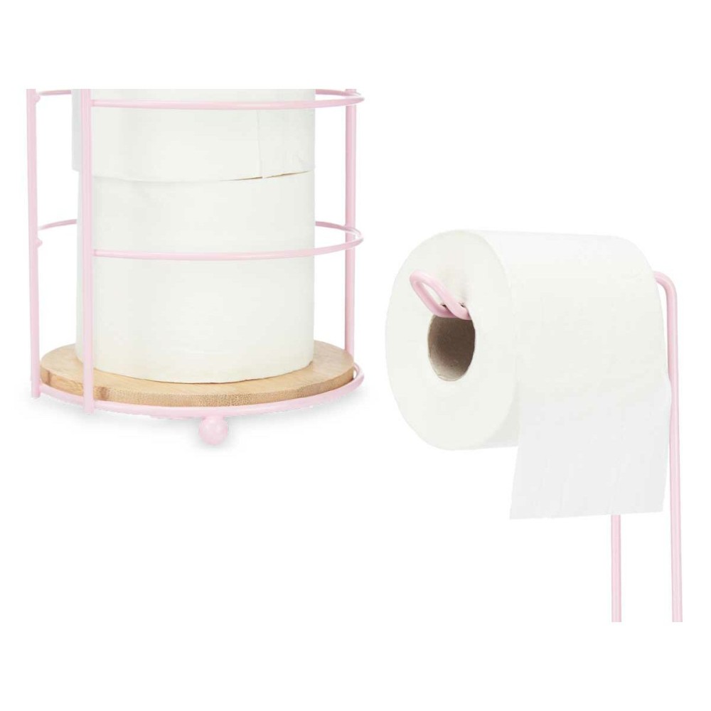 Toilettenpapierrollenhalterung Berilo W7276PB - 389 Rosa 16,5 x 63,5 x 16,5 cm (4 Stück)