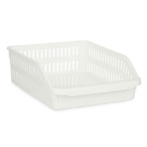 Fridge Organiser White Plastic 26 x 9,3 x 30,5 cm (24 Units)