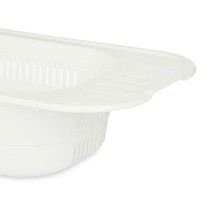 Draineur Blanc Plastique 47 x 9,5 x 22 cm (24 Unités)