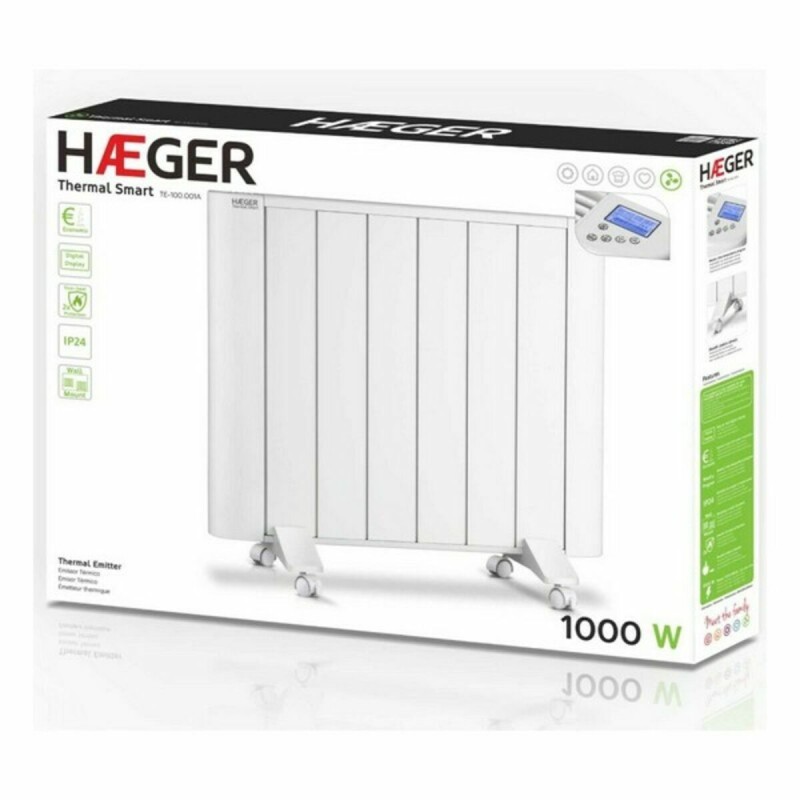 Radiateur Haeger TE100001A 1000 W Blanc