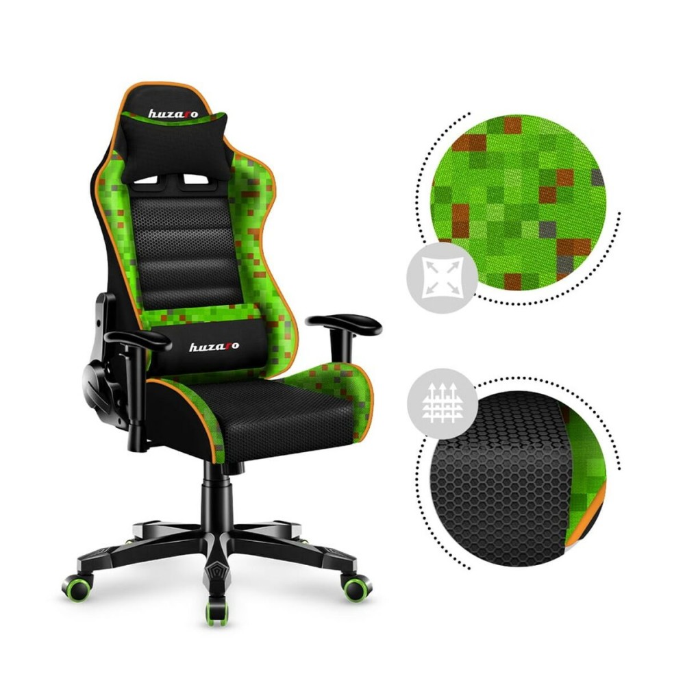 Chaise de jeu Huzaro HZ-Ranger 6.0 Pixel Mesh Noir/Bleu