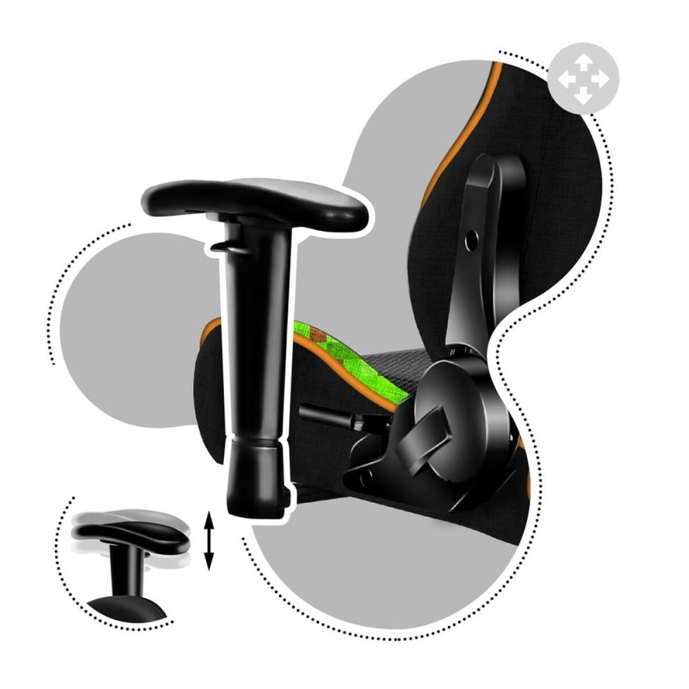 Chaise de jeu Huzaro HZ-Ranger 6.0 Pixel Mesh Noir/Bleu