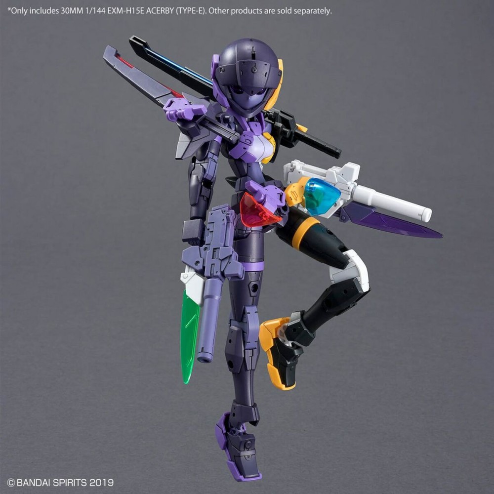 Collectable Figures Bandai EXM-H15E ACERBY [TYPE-E] Plastic Animation and anime (Japanese animation)