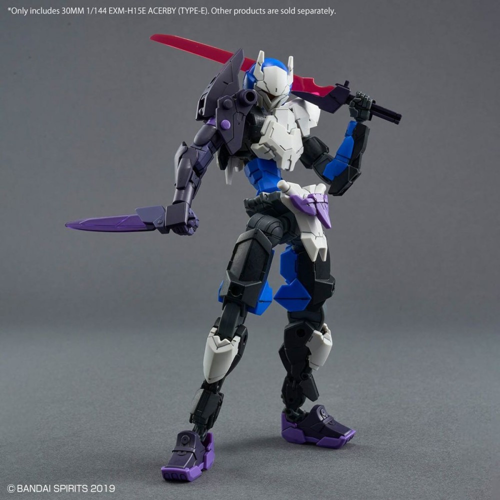 Collectable Figures Bandai EXM-H15E ACERBY [TYPE-E] Plastic Animation and anime (Japanese animation)