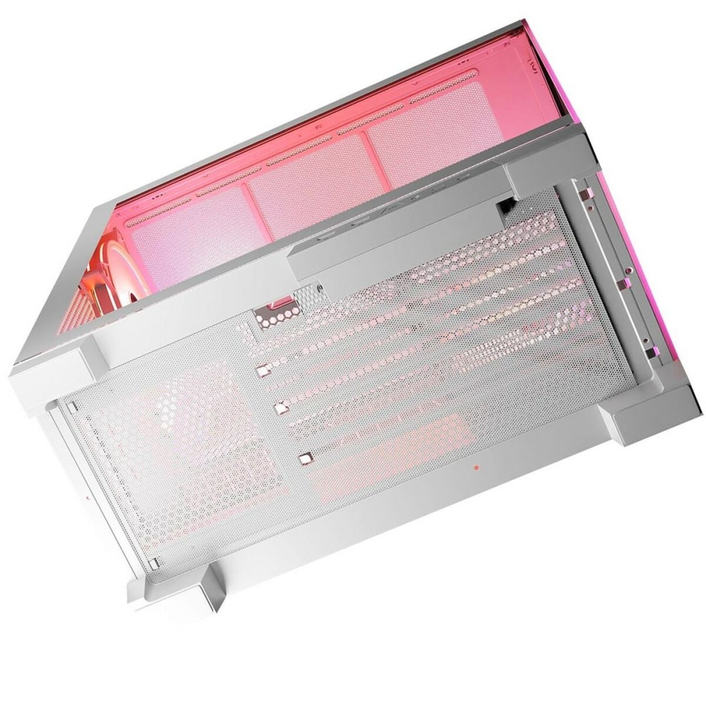 Boîtier ATX semi-tour Modecom Volcano SPACE APEX ARGB Blanc