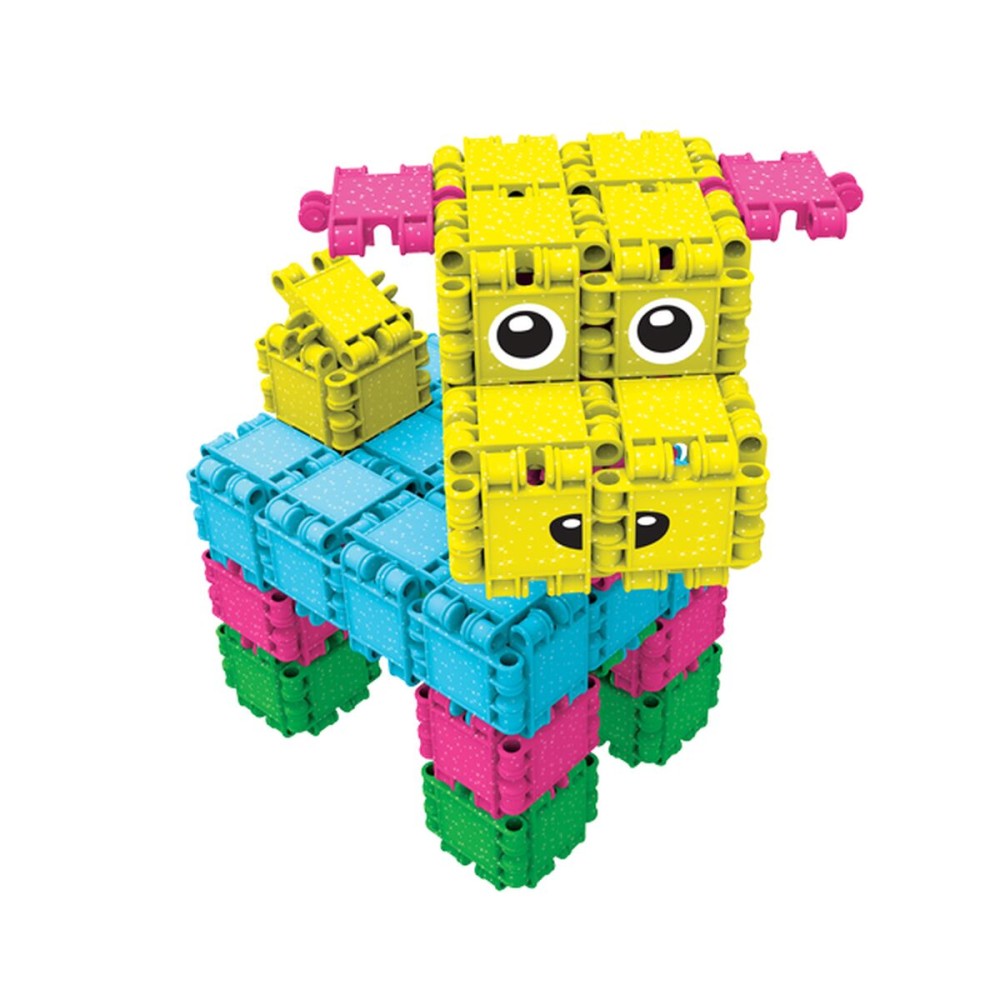 Construction set Clics CB180 Multicolour 132 Pieces