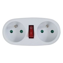 Plug adapter Esperanza ELK306W 2 Plugs