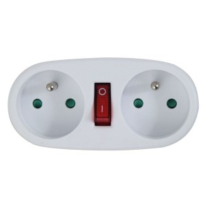 Steckdosenleiste Esperanza ELK306W 2 Stecker