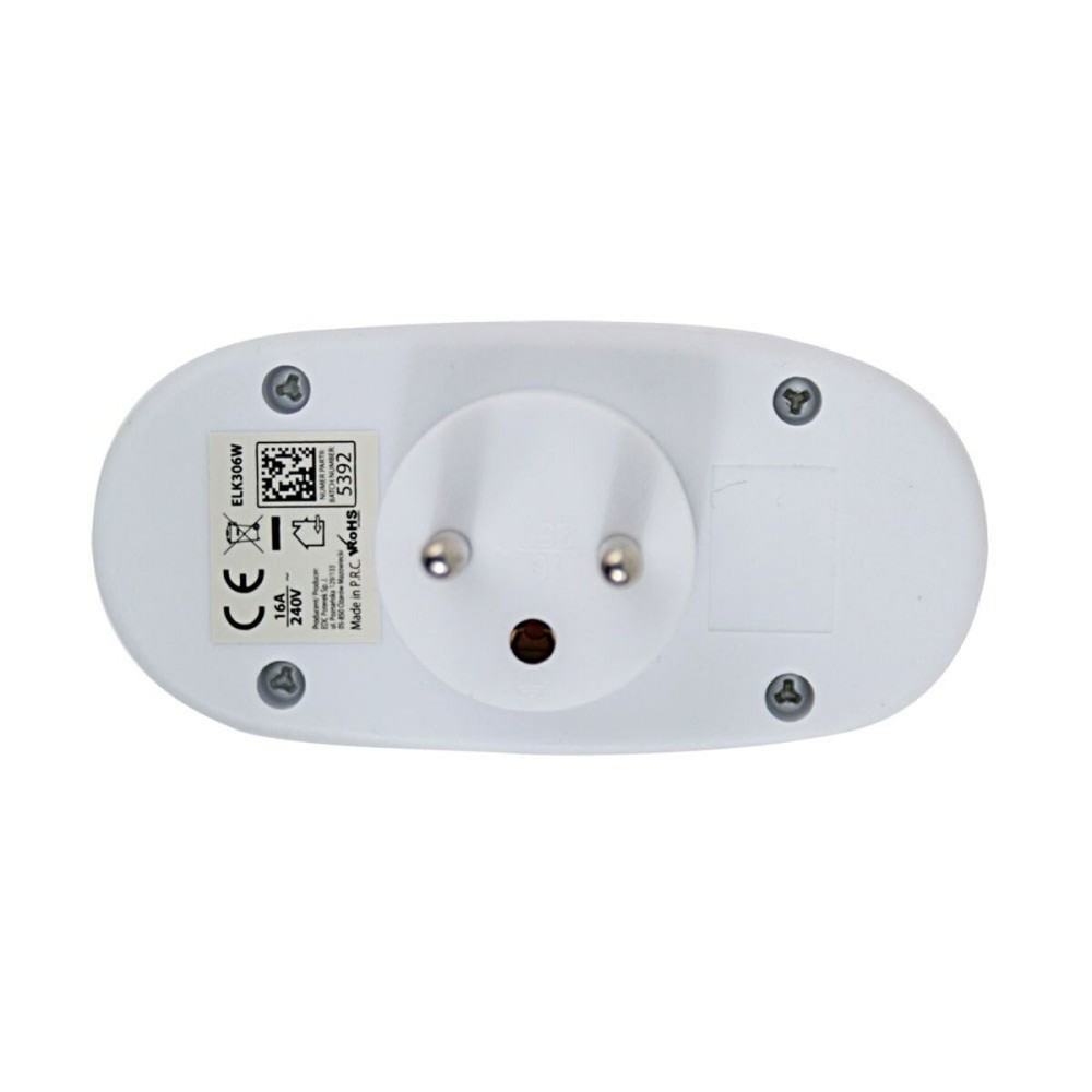Plug adapter Esperanza ELK306W 2 Plugs