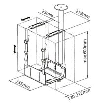 CPU Halterung Techly 102246