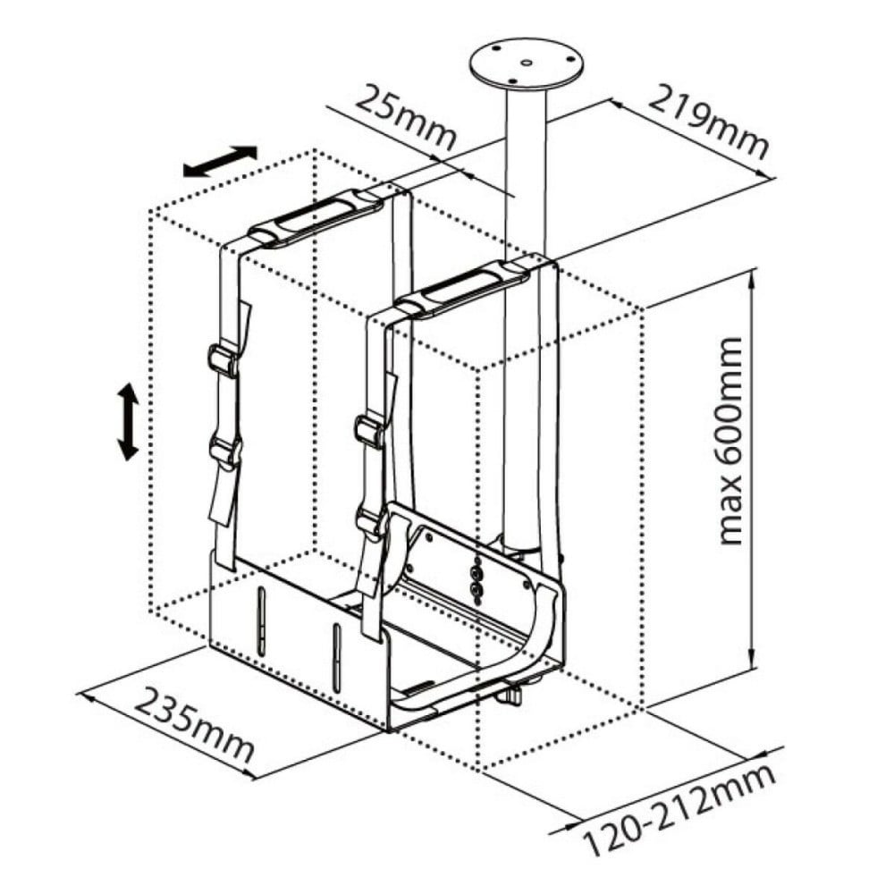 CPU Stand Techly 102246