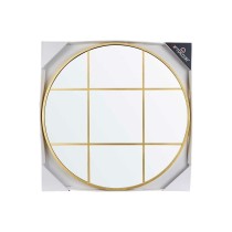 Wandspiegel Fenster Gold polystyrol 80 x 80 x 3 cm (3 Stück)