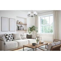 Applique Murale Activejet AJE-MIRA 1P Blanc Argenté Métal 40 W 23 x 21,5 x 11,5 cm (1 Pièce)