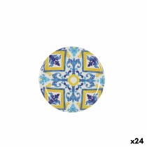 Set of lids Sarkap Mosaic 6 Pieces 6,6 x 0,8 cm (24 Units)