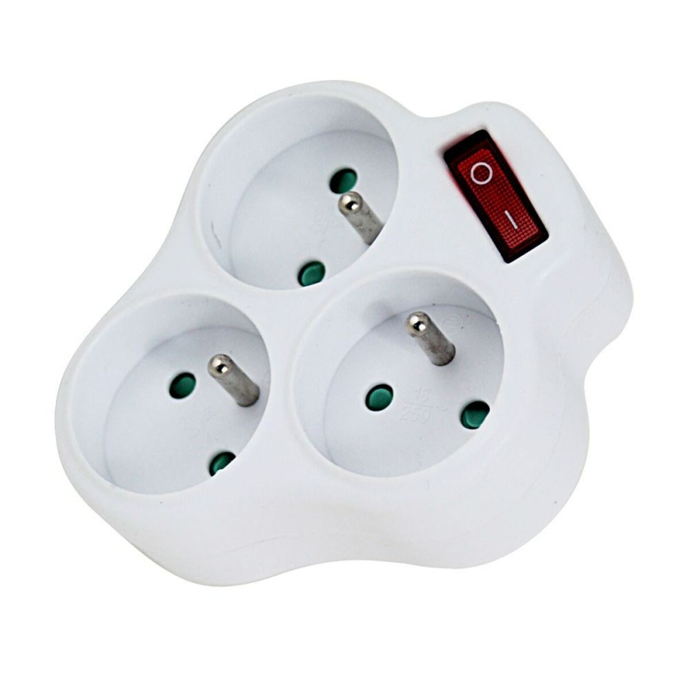 Plug adapter Esperanza ELK304W 3 Plugs
