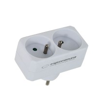 Plug adapter Esperanza ELK305W 2 Plugs