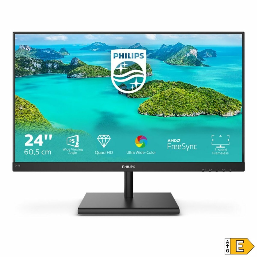 Écran Philips 245E1S/00 23.8" LCD 2K ULTRA HD 23,8" 75 Hz