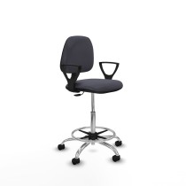 Office Chair Piqueras y Crespo BFN05RN Dark grey High