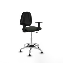 Bürostuhl Piqueras y Crespo B1D05RT Schwarz Lang