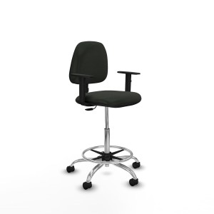 Bürostuhl Piqueras y Crespo B1D05RN Schwarz Lang