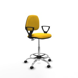 Office Chair Piqueras y Crespo BFN05RP Yellow High