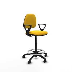 Office Chair Piqueras y Crespo BFN01RP Yellow High