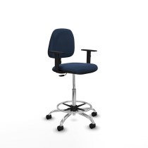 Chaise de Bureau Piqueras y Crespo B1D05RN Blue marine Grande