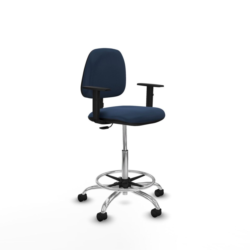 Chaise de Bureau Piqueras y Crespo B1D05RN Blue marine Grande