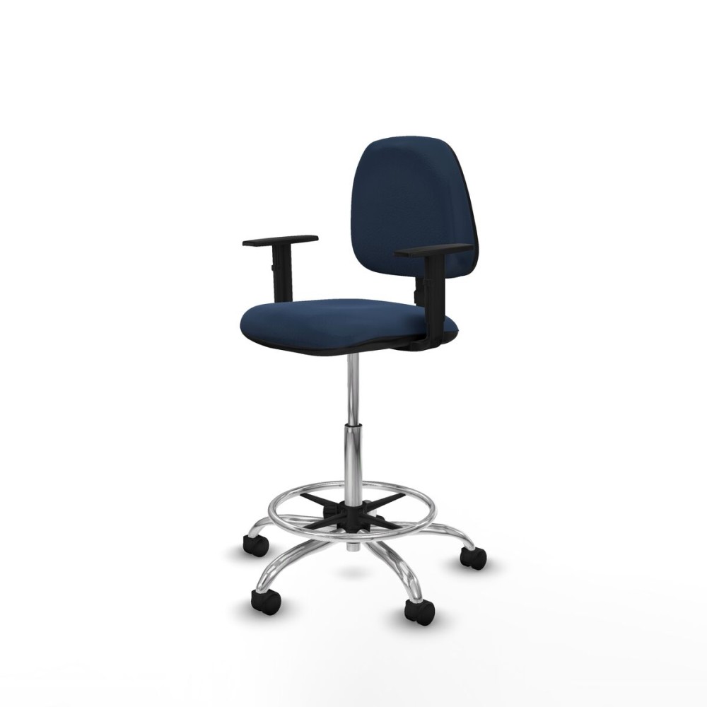 Chaise de Bureau Piqueras y Crespo B1D05RN Blue marine Grande