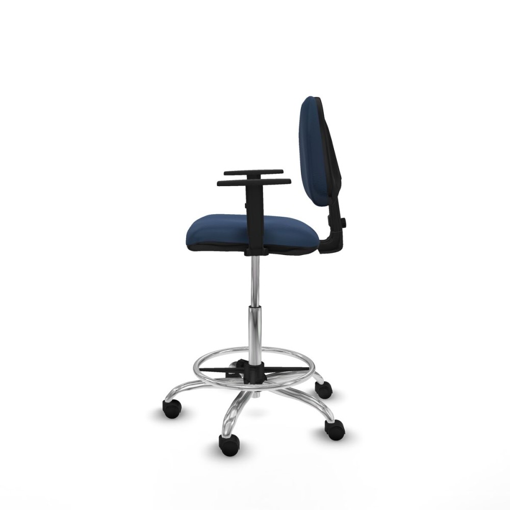 Chaise de Bureau Piqueras y Crespo B1D05RN Blue marine Grande