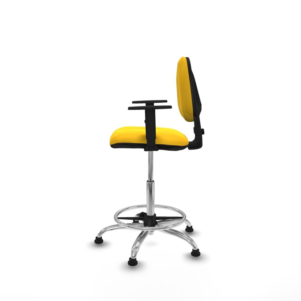 Chaise de Bureau Piqueras y Crespo B1D05RT Jaune Grande