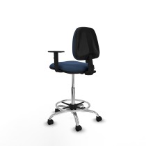 Chaise de Bureau Piqueras y Crespo B1D05RN Blue marine Grande