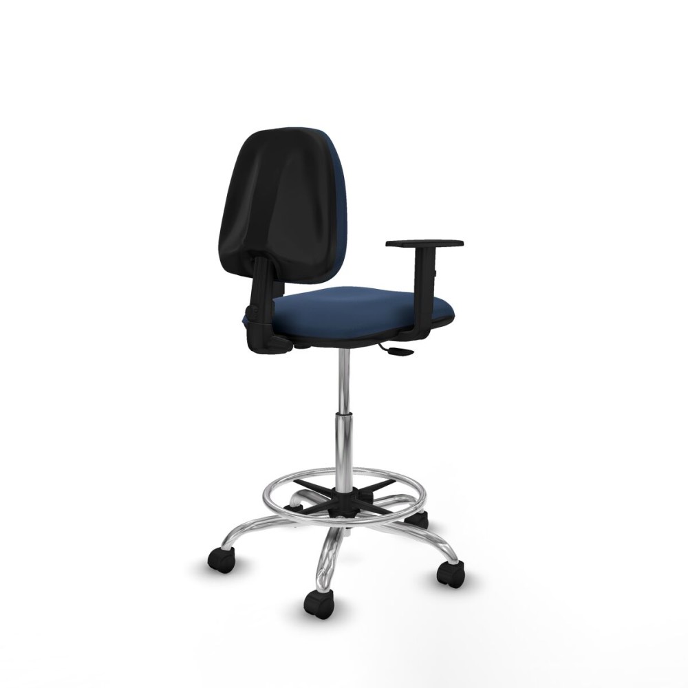 Chaise de Bureau Piqueras y Crespo B1D05RN Blue marine Grande