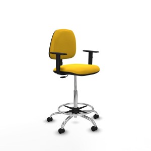 Chaise de Bureau Piqueras y Crespo B1D05RF Jaune Grande